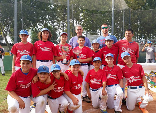 ... Under 12 del San Marino Baseball vincono l'Happy Kids Tournament ... Under 12 del San Marino Baseball vincono l'Happy Kids Tournament