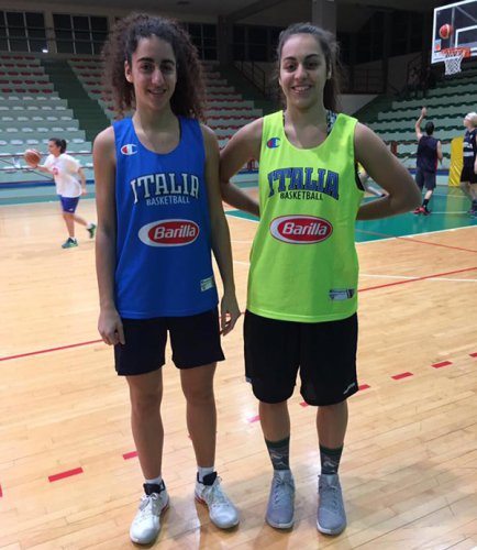 Le Tigers Rosa Eleonora e Noemi Duca convocate dalla Nazionale U15