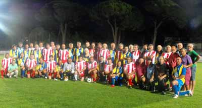 2 a 2 in amicizia tra Club Forza Forlì e Bagno Amati nel Memorial "Giovanni Pardolesi"