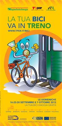La tua bici va in treno