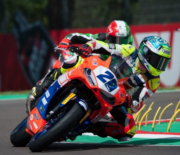 Imola round, Giacomini abbattuto alla Villeneuve