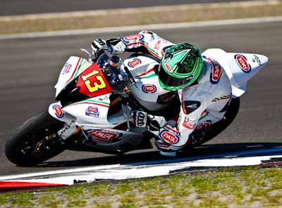 CIV- Superstock 600 - Un�altra scivolata per Luca Salvadori