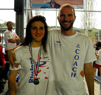 Sharon Spimi quarta nei 400 misti Junior agli Italiani di Categoria