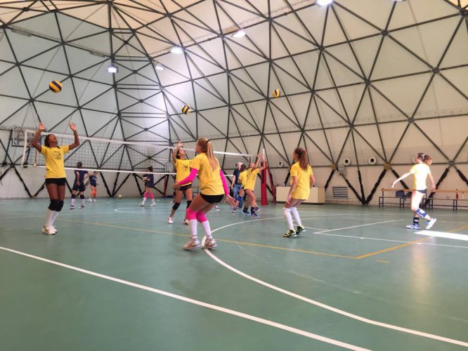 U14F - Per il BVOLLEY 2003 un buon test contro il Riviera Volley U16F