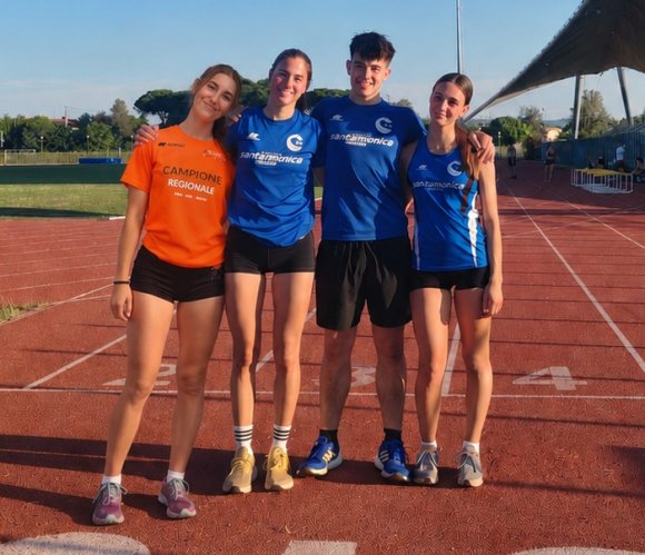 Atletica Santamonica Misano vs Grandi prestazioni ai tricolori Under 18 per...