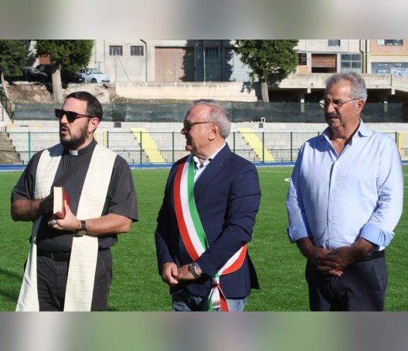Treia - Inaugurazione manto sintetico stadio "Leonardo Capponi"