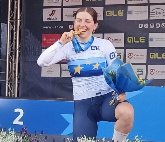 Europei su pista, Agata Campana (Bft Burzoni VO2 Team Pink) concede il bis