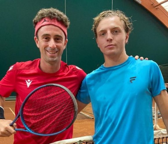 uel Mazza-Daniel Bagnolini � la finale del torneo Open del Circolo Tennis...