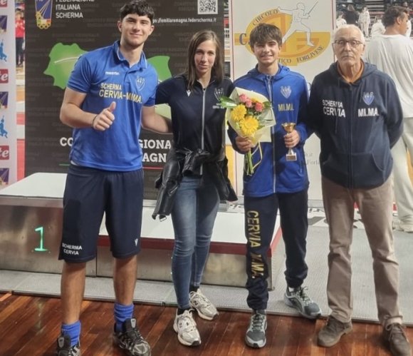 Terzo Posto di Diego Rustighi E Altri Buoni Piazzamenti per la Spada Cervese