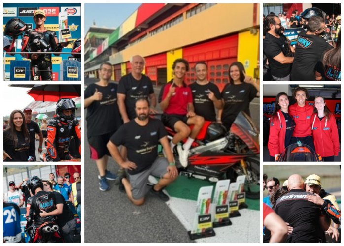 Il Lucky racing Team ringrazia Elia Bartolini