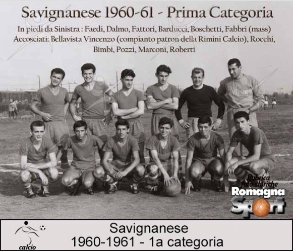 FOTO STORICHE - Savignanese 1960-61