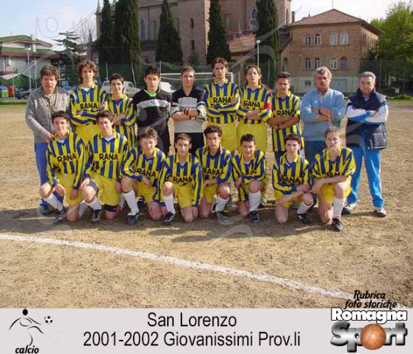 FOTO STORICHE - Giovanissimi San Lorenzo 2001-02