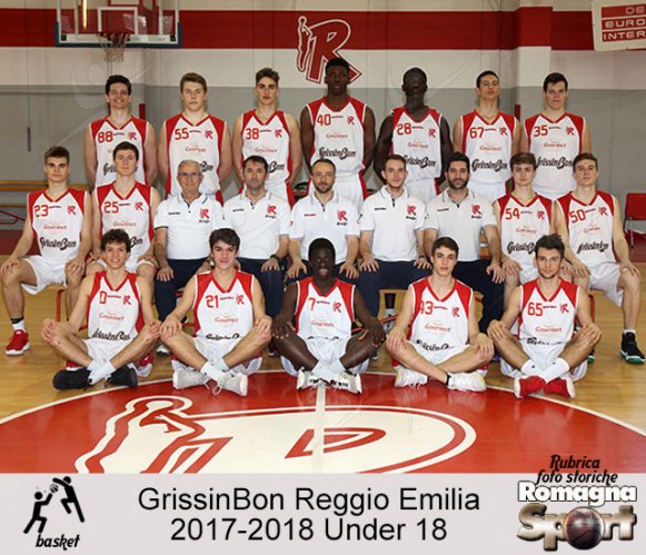 FOTO STORICHE - Under 18 GrissinBon Reggio Emilia 2017-18