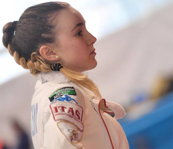 L'azzurrina Pizzini ospite in Inghilterra al plymouth fencing club