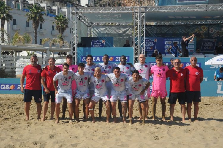 Sambendettese Beach Soccer da urlo: battuto il Viareggio 5-6