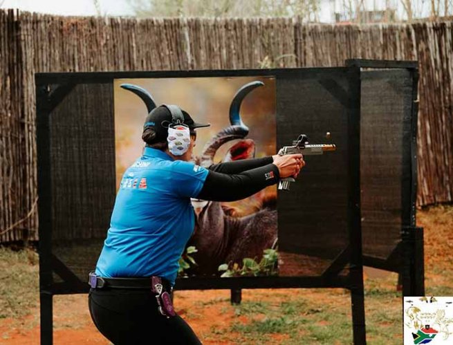 La correggese Barbara Franchini porta l’Italia sul podio Mondiale di Tiro Dinamico