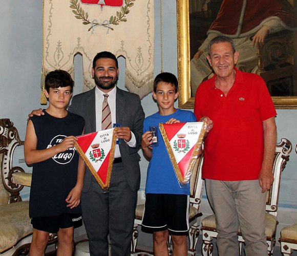 Lugo: Parkourgym, il sindaco Davide Ranalli ha incontrato gli atleti Francesco Poli e Francesco Zanotti