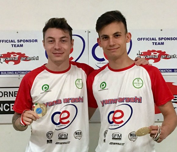 Kick boxing, Davide Colla e Michele Semema (C.E. Yama Arashi) campioni italiani