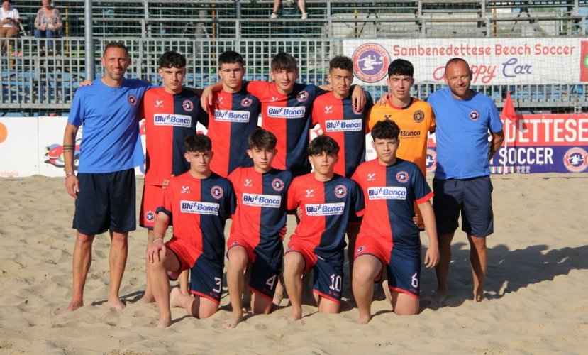 Sambenedettese Beach Soccer   Under 17, i rossoblu vincono le Fasi Regionali