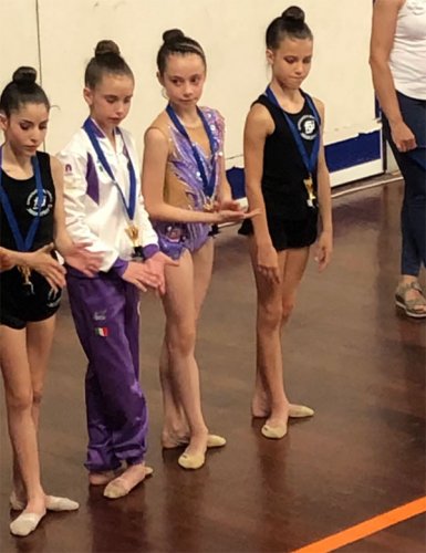 Ginnastica Ritmica - Emozioni e medaglie dalle atlete Mya Gym