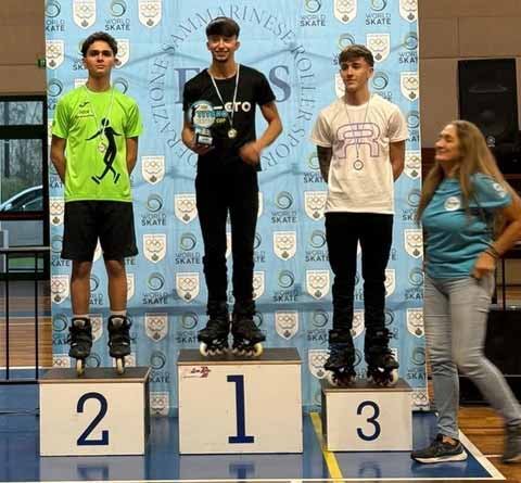 Pattinaggio Riccione - Mainolfi brilla alla Titano Battle in vista degli Europei di Anagni