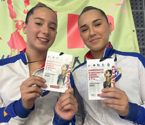 Bene la Ritmica, tanti esodi nell’Artistica e Matteo � capocantiere in Germania!