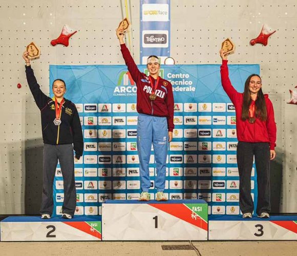 Sara Strocchi argento e Marco Rontini bronzo ai Campionati Italiani di Arrampicata Speed