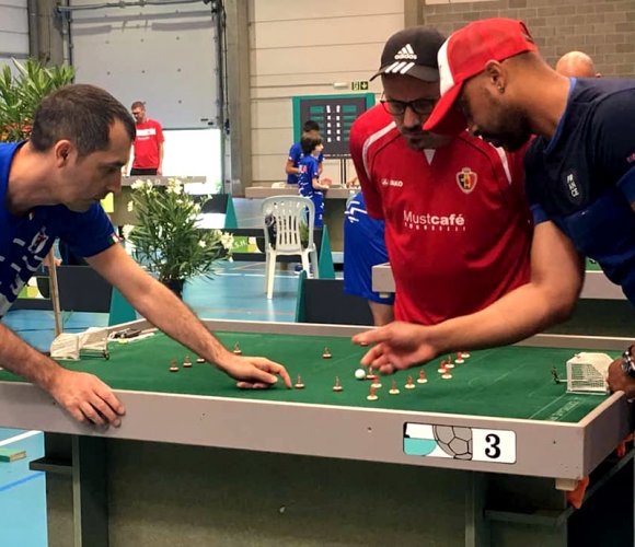Il reggiano Saverio Bari campione d’Europa con la Nazionale di Calcio Tavolo