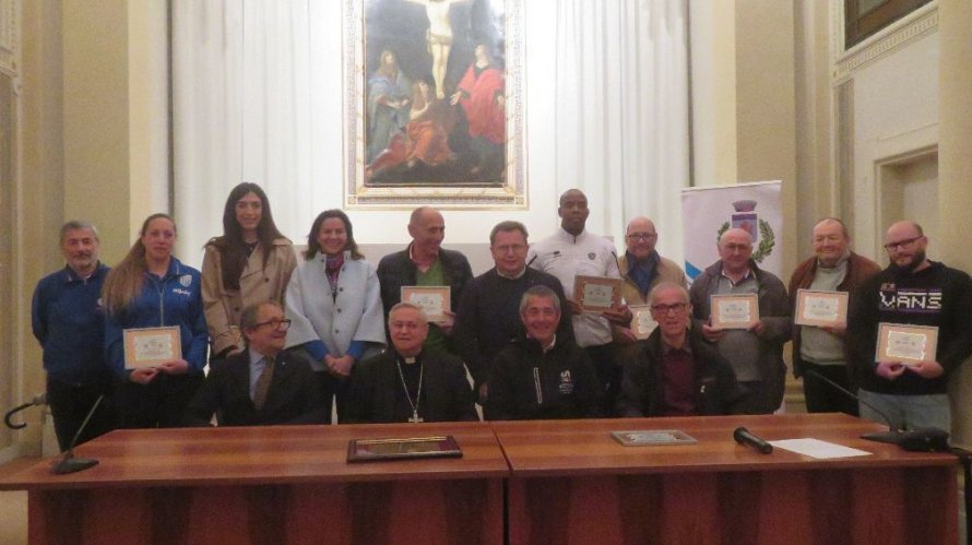 I premiati della Pasqua dello sportivo 2026