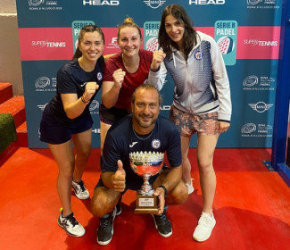 Padel, il Circolo Tennis Reggio Emilia vince la Serie B femminile