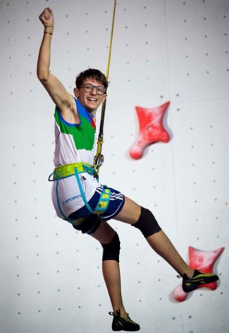 Marco Rontini campione europeo di Arrampicata Speed