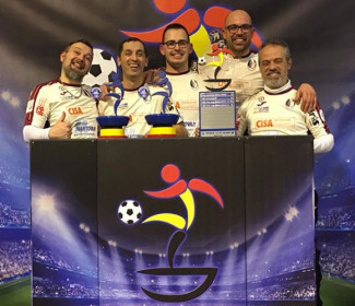 La F.lli Bari Reggio Emilia vince nella cattedrale del subbuteo di Rochefort