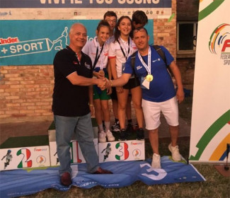 Pattinaggio freestyle al C.O.N.I kinder: medaglia di bronzo all’Emilia Romagna con la Rollerverucchio