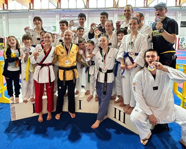 Campionato Nazionale di Taekwondo a Roma: TkdPesaro  la prima societ classificata.