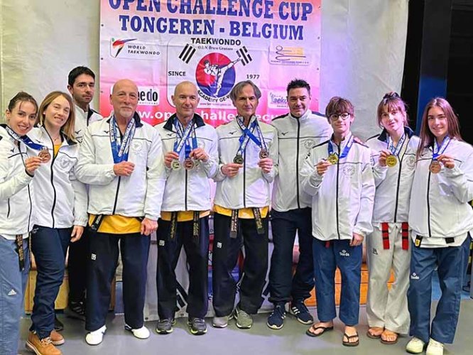 Successi del Taekwondo Peasro in Belgio