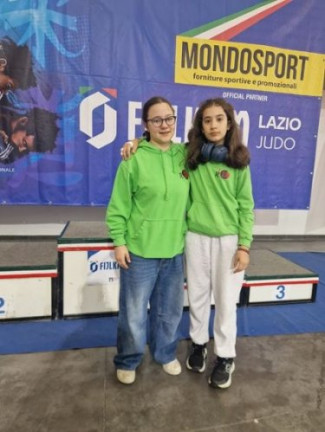 Judoka Riccionese: Giulia Longo e Giulia Matteini al Trofeo Italia di Veroli