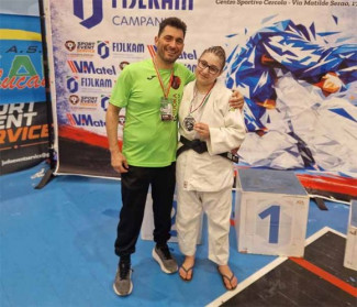 Judoka Riccionese brillante in Campania