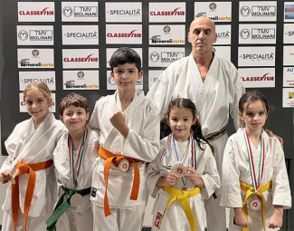 Karate, debutto internazionale con medaglie per le giovanissime promesse della Yama Arashi