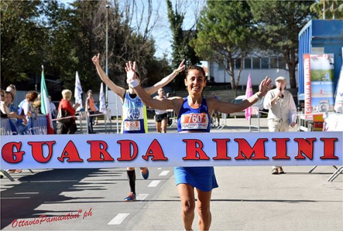 Runners show alla 3^ GuardaRimini con El Haissoufi, Diouf, Oppioli, Moroni e Nanu