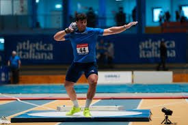 FIDAL Marche  - Assoluti Indoor , il peso di Fabbri  a 21,80