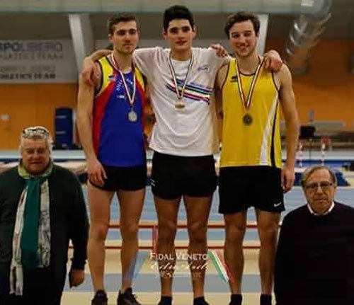 Prove multiple indoor, Michele Brini campione italiano promesse