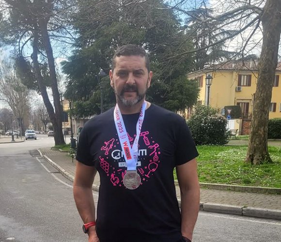 Paolo Leurini del Team Misano Podismo termina la Chianti Ultra Trail in 25: 47: 59