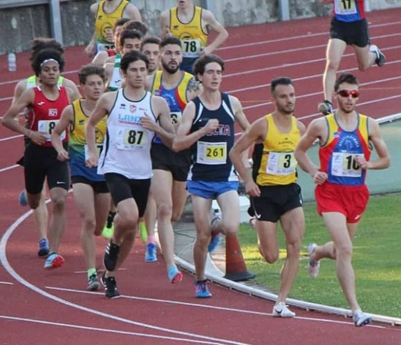 Riccardo Gaddoni lima il suo personale nei 1500 ai campionati italiani di Rieti