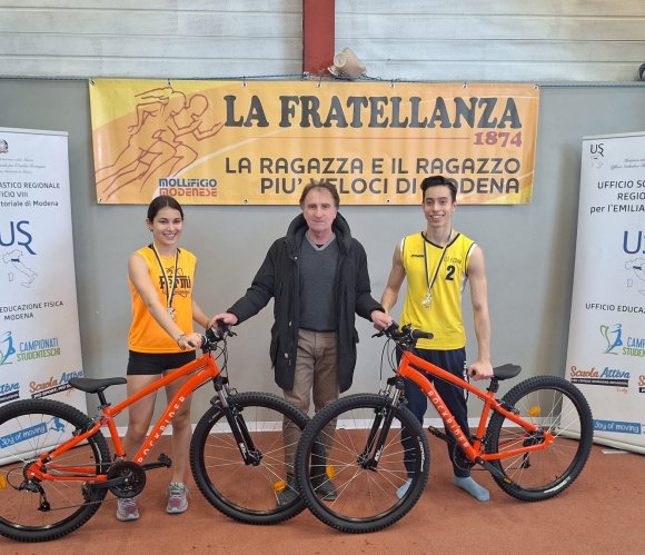 Emma Rambaldi ed Antonio Esposito sono i ragazzi pi veloci di Modena 2025