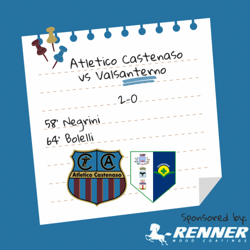 Atl. Castenaso vs Valsanterno 2-0