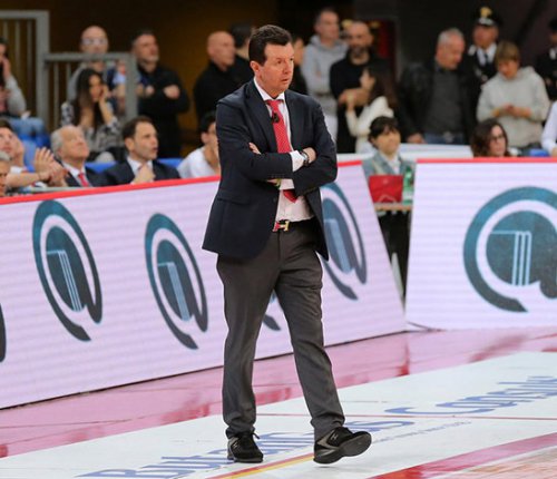 Coach Spiro Leka presenta  Trento vs Pesaro