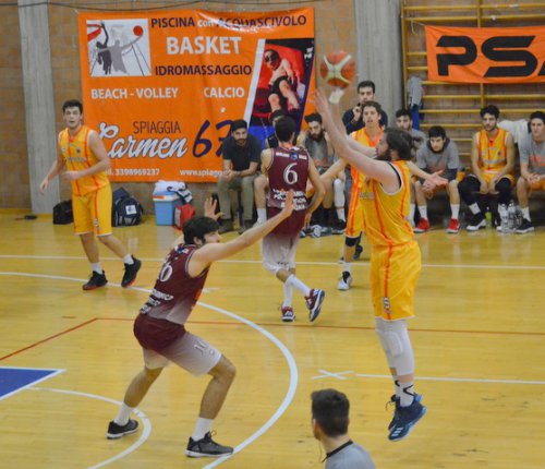 Bologna Basket 2016 vs Psa Modena 75-63 (26-19; 42-33; 61-50)