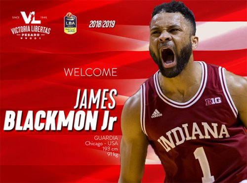 James Blackmon Jr è la nuova guardia della Vuelle