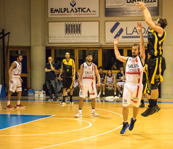 Salus Pallacanestro Bologna &#8211; Academy Fidenza Basket  72- 81  (21-13; 41-34; 60-59; 72-81)