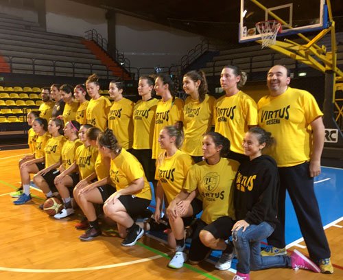 Nuova Virtus Cesena vs Bologna Basket School    33  -  41  ( 9-8 / 19-21 /28-26  )